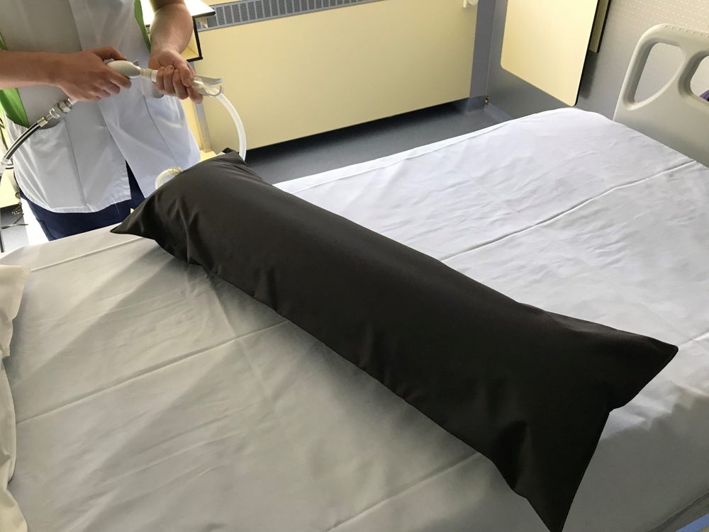 Morpheroll™ is opblaasbaar met perslucht - © GZA Ziekenhuizen