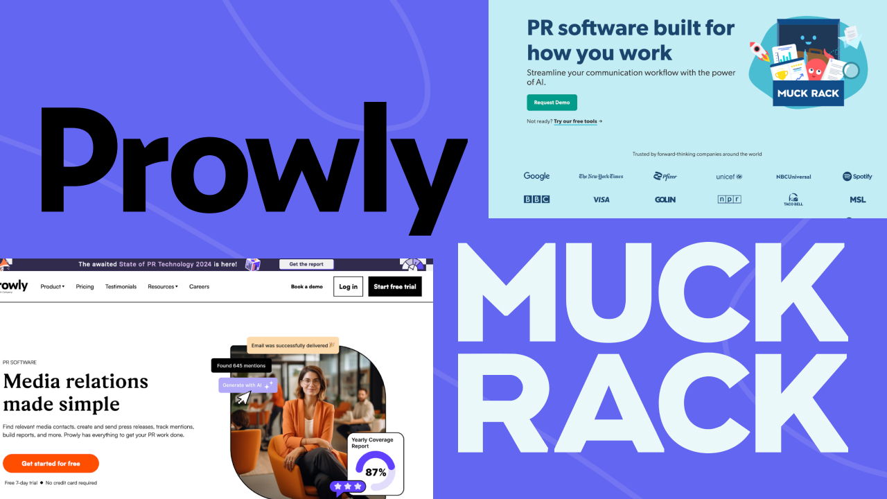 Prowly vs Muck Rack: Which of these PR tools should you choose?