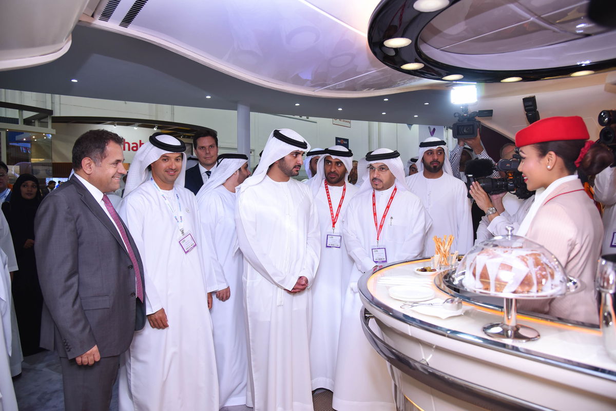 Emirates Receives Official Royal Visit at Arabian Travel Market
