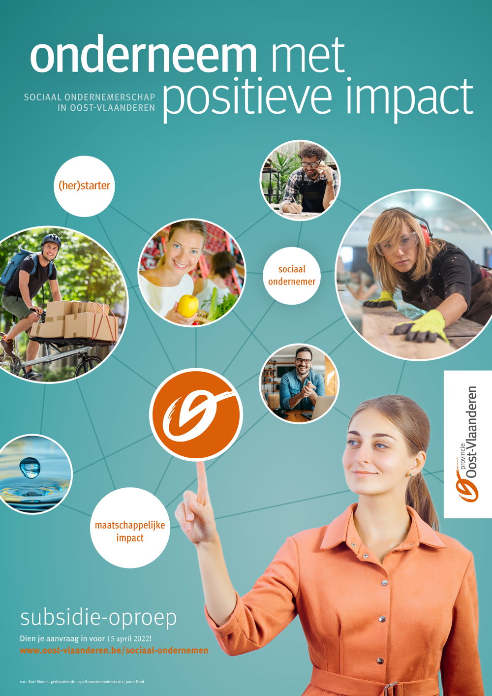 Campagnebeeld Economie impactgedreven (her)starter