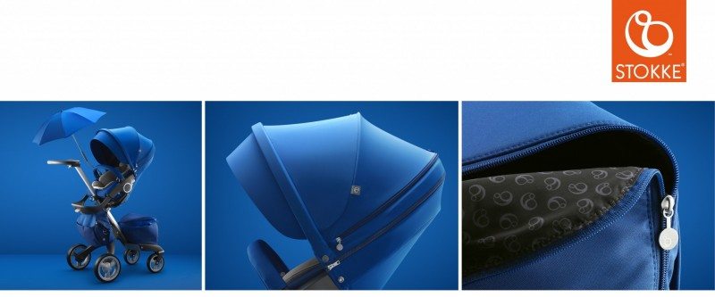 Limited edition Cobalt Blue brengt styling Stokke Xplory naar