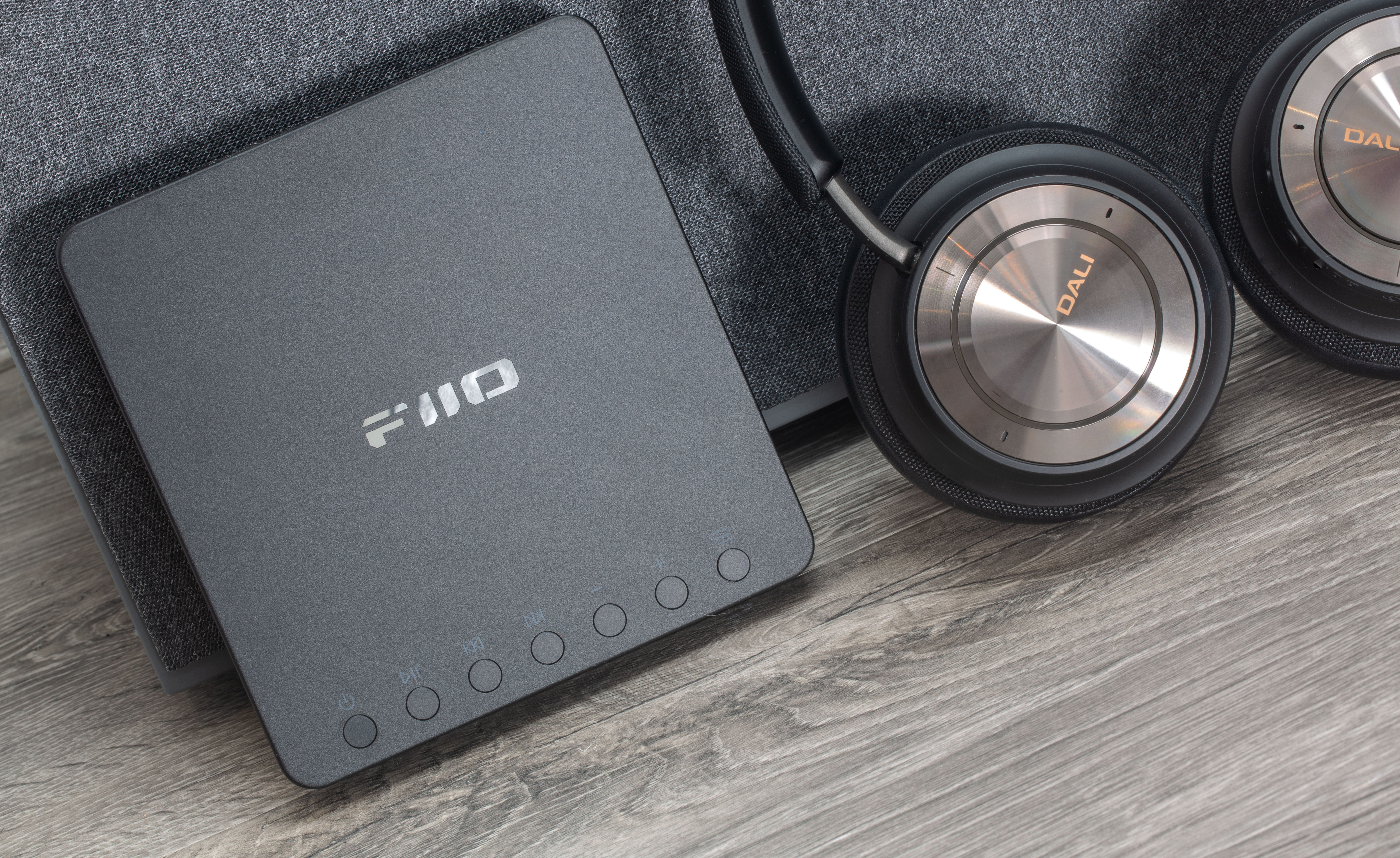 FiiO DM13 with DALI IO-8 AptX HD wireless headphones