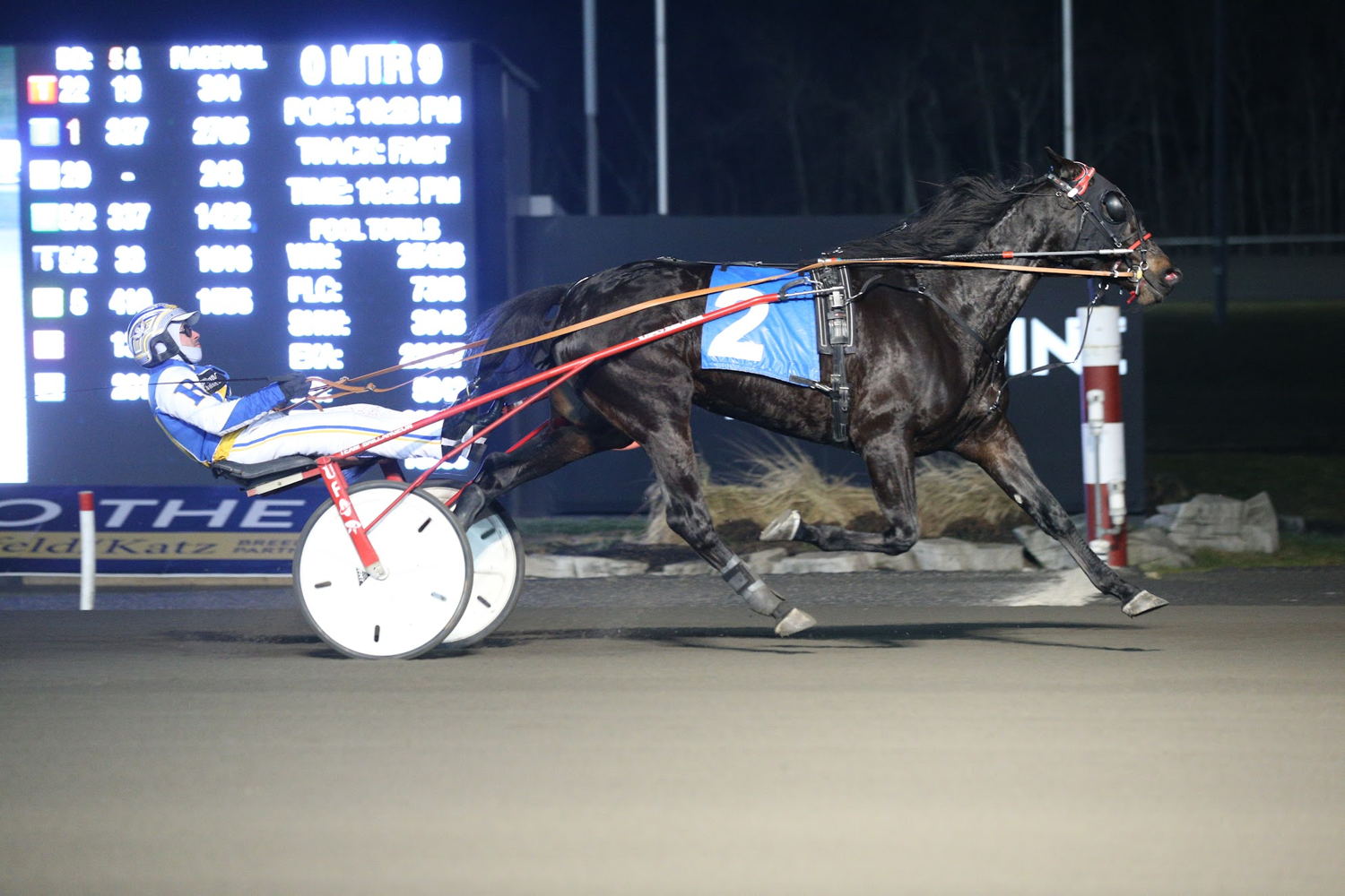 HP Mama B winning on January 9. (New Image Media)