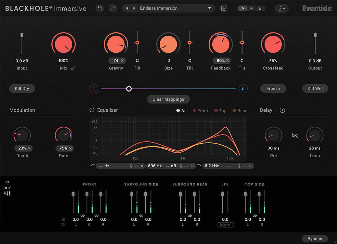 Eventide Charts Unexplored Space with Blackhole® and MicroPitch Immersive plug-ins 