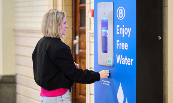De l’eau potable gratuite dans les 100 plus grandes gares