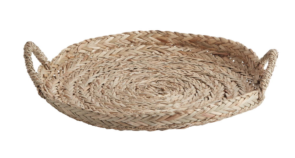 Habitat Fresh Vintage Scalloped Rattan Tray, £12