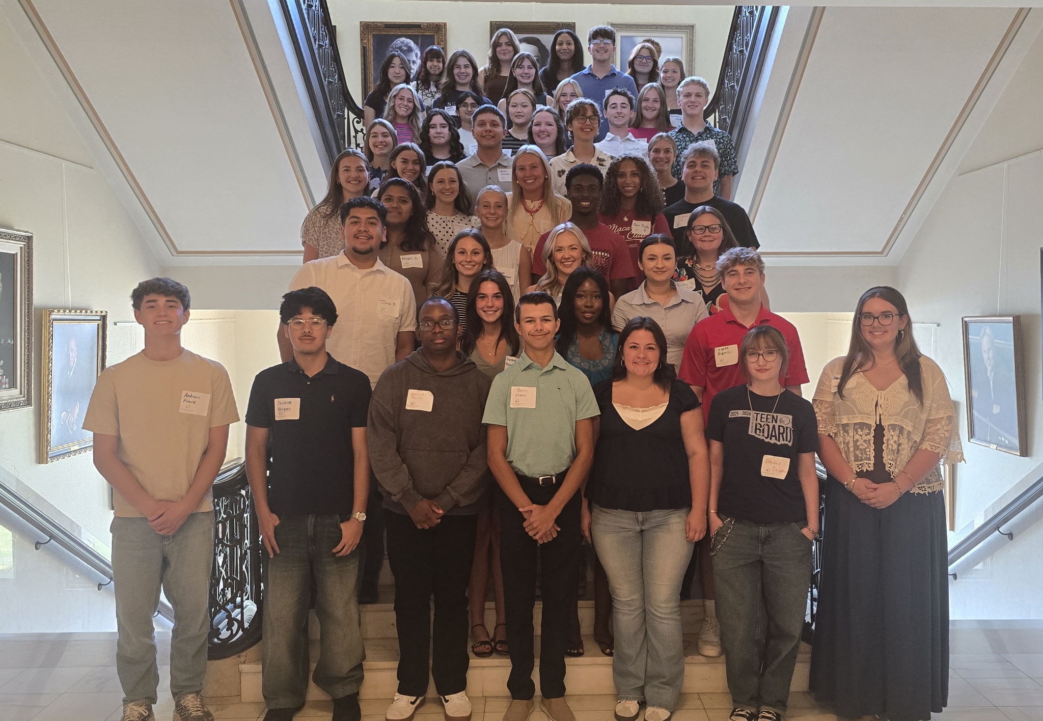 The 2026-2027 Oklahoma Hall of Fame Teen Board The 2026-2027 Oklahoma Hall of Fame Teen Board