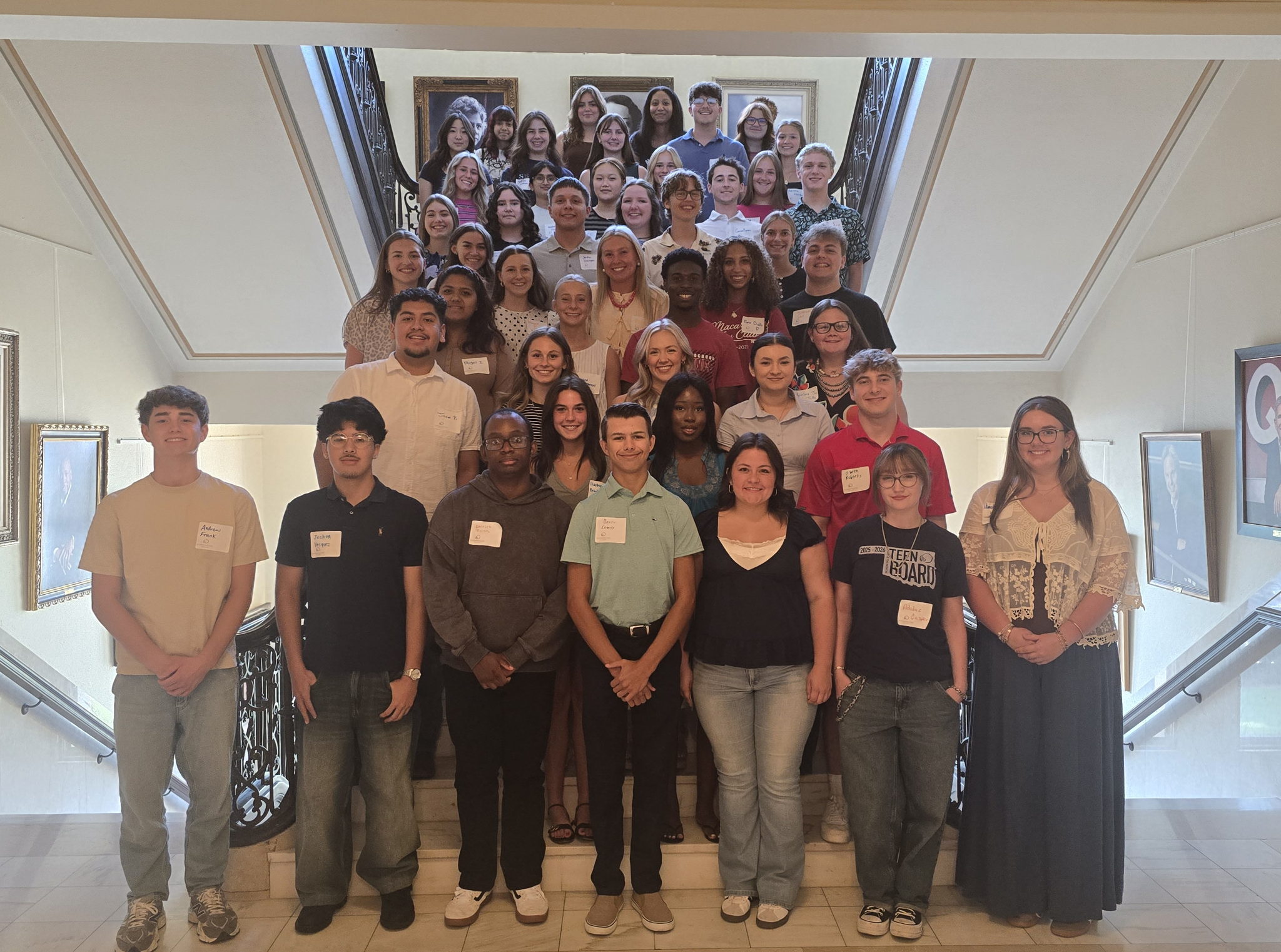 Oklahoma Hall of Fame Teen Board Members Selected for 2026-2027