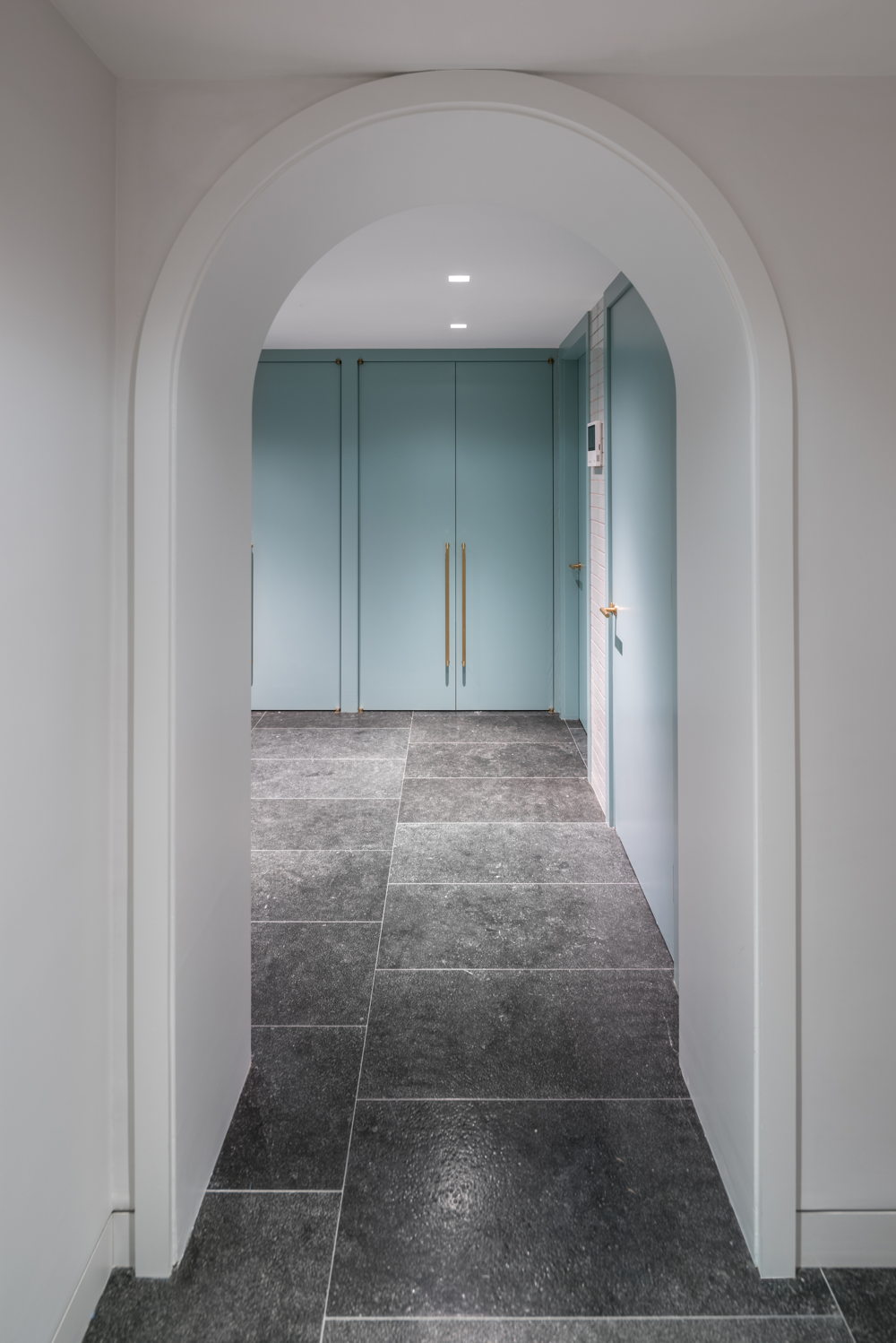 View of basement. Photo by Alan Tansey.