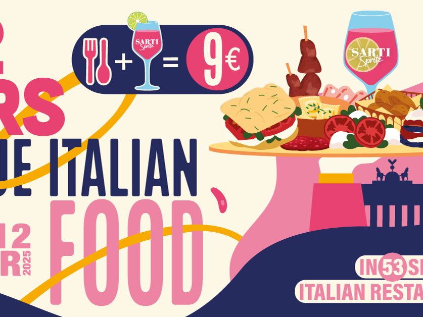 72 hrs True Italian Food 2025: Looking for the best Italian aperitivo in Berlin