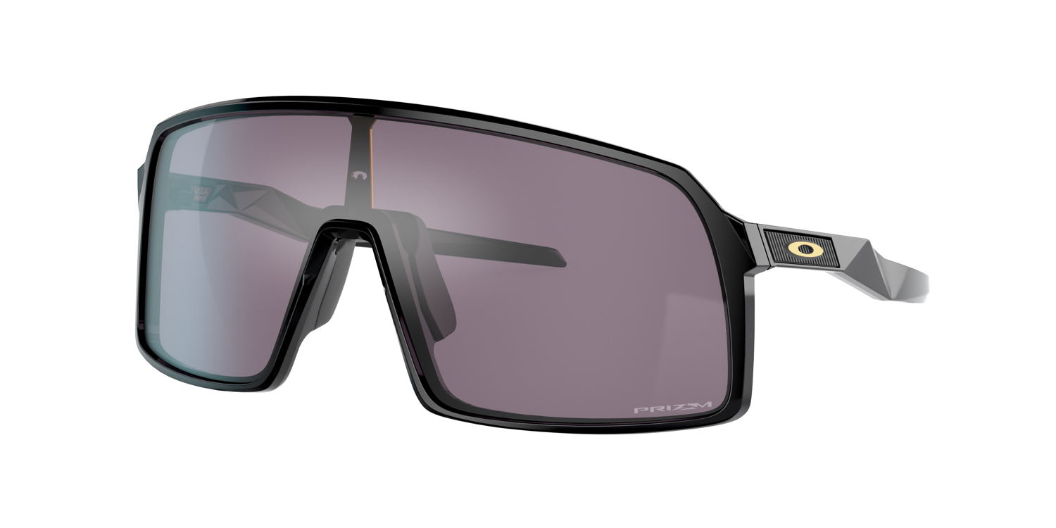 OAKLEY SUTRO (A) POLISHED BLACK WITH PRIZM GREY