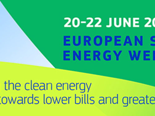 Media advisory: European Sustainable Energy Week kicks-off today