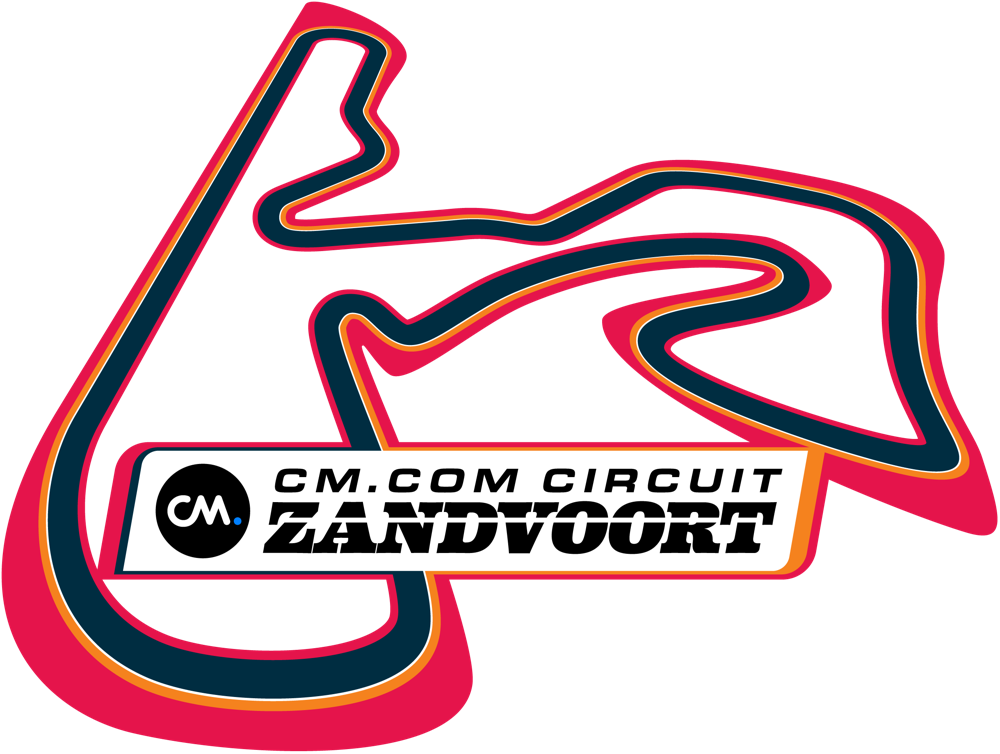 Das neue Logo der Rennstrecke "CM.com Circuit Zandvoort"