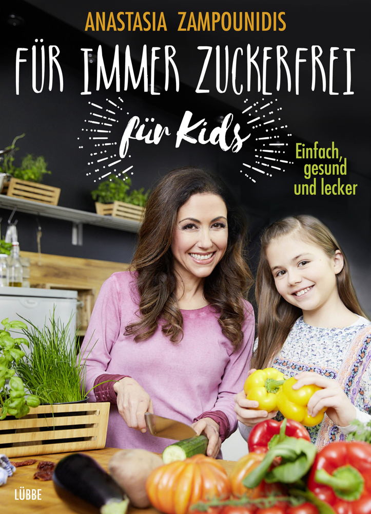 In "Für immer zuckerfrei für Kids" gibt es zuckerfreie Rezepte, die auch den Kleinen schmecken.