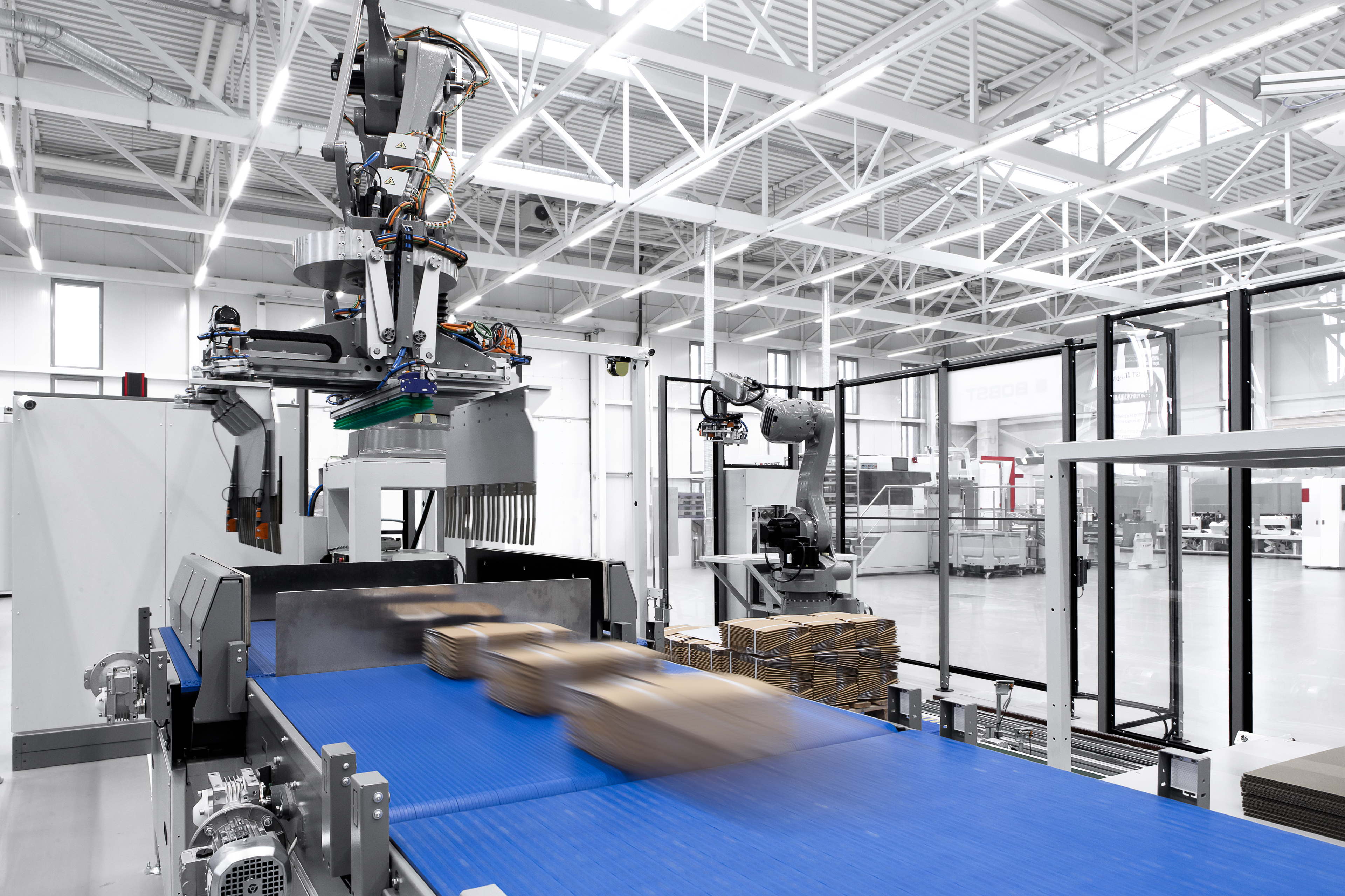 Робототехнические решения BOBST существенно повышают общую эффективность — в производстве гофрированного картона и не только