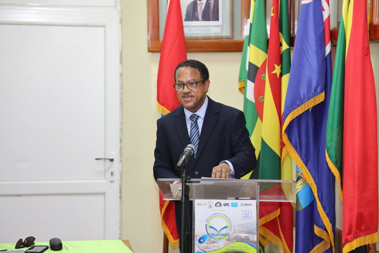 His Lordship, the Honourable Mario Michel, Chief Justice (Ag.), ECSC,