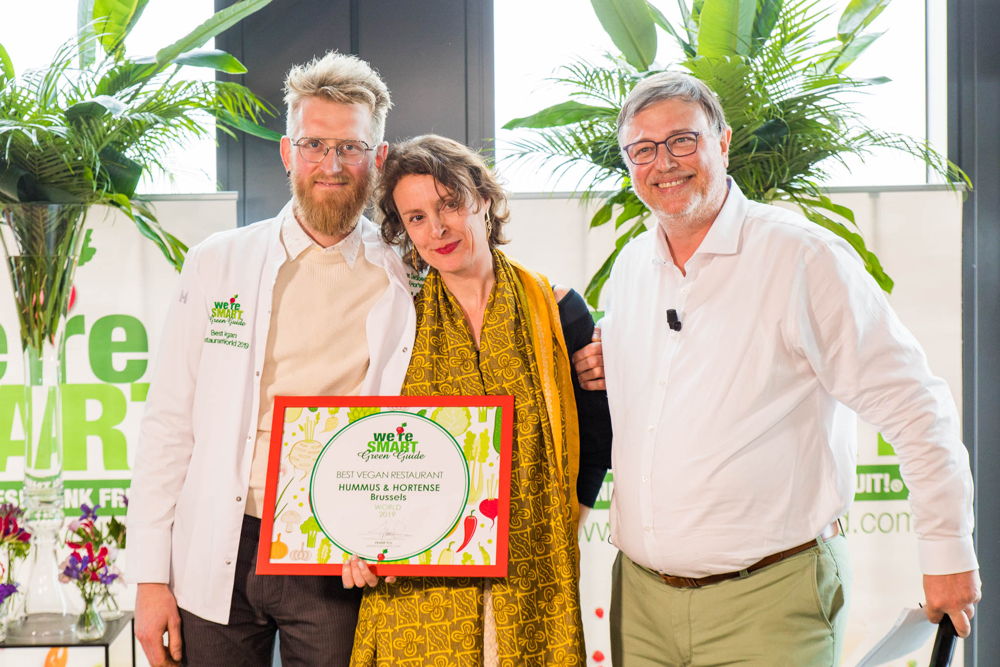 We’re Smart® Best Vegan Restaurant World 2019: Humus x Hortense in Brussels