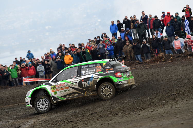 At Rally Chile Kalle Rovanperä/Jonne Halttunen (ŠKODA
FABIA R5) achieved their first season win in WRC 2 Pro
Category of the 2019 FIA World Rally Championship At Rally Chile Kalle Rovanperä/Jonne Halttunen (ŠKODA
FABIA R5) achieved their first season win in WRC 2 Pro
Category of the 2019 FIA World Rally Championship
