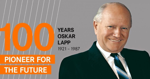 JJ-LAPP celebrates 100 Years of Oskar Lapp