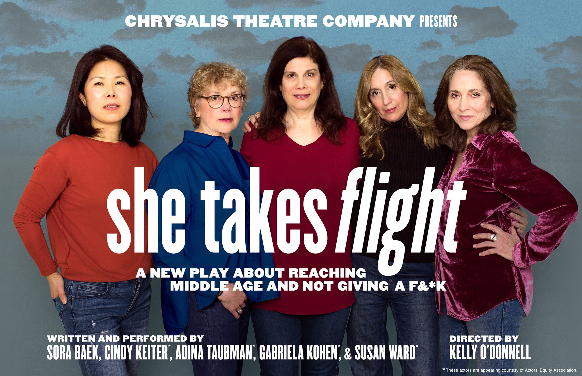 CHRYSALIS THEATRE COMPANY Proudly Presents the World Premiere of SHE TAKES FLIGHT