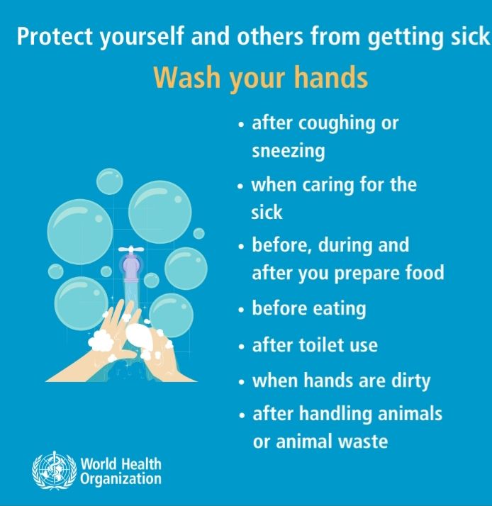 Protect yourself and others from getting sick