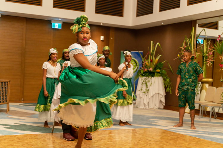 Cultural Presentation during the Cocktail Reception hosted by the Commonwealth of Dominica
