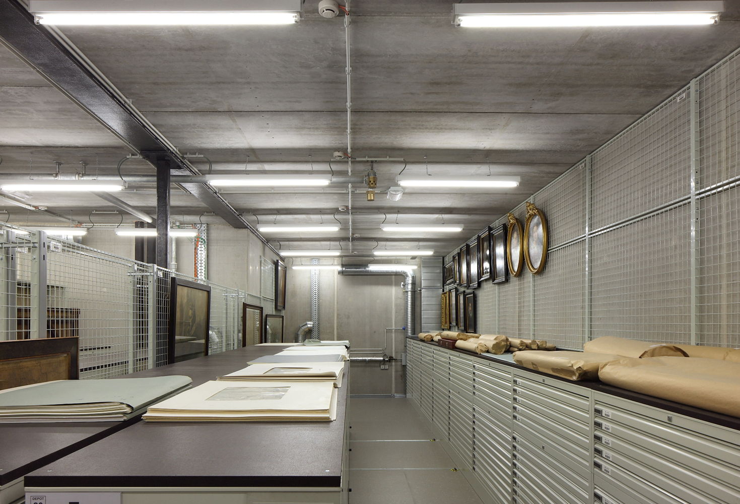 New storage room,  Plantin-Moretus, photo: Filip Dujardin