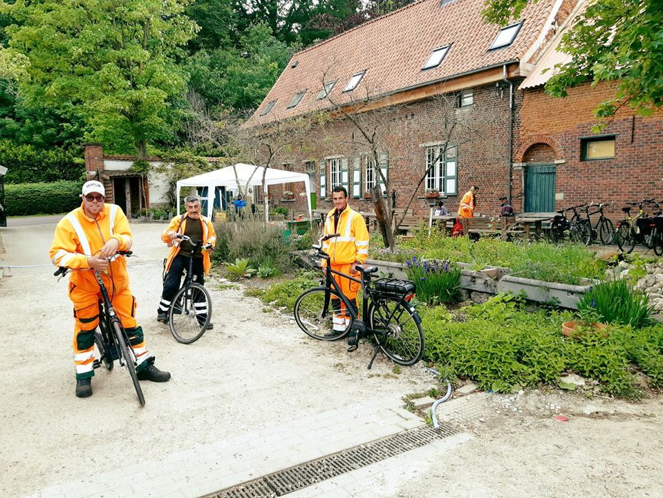 Elektrische fietsen bij Den Diepen Boomgaard in Grimbergen