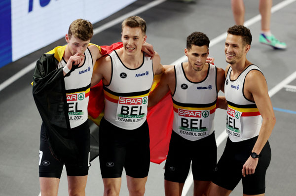 European Indoor Athletics Championships: Belgian Tornados win European title