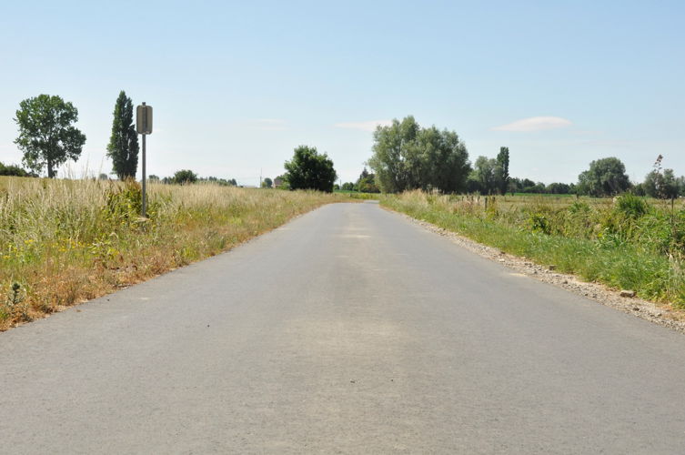 Papestraat in Alveringem na de werken