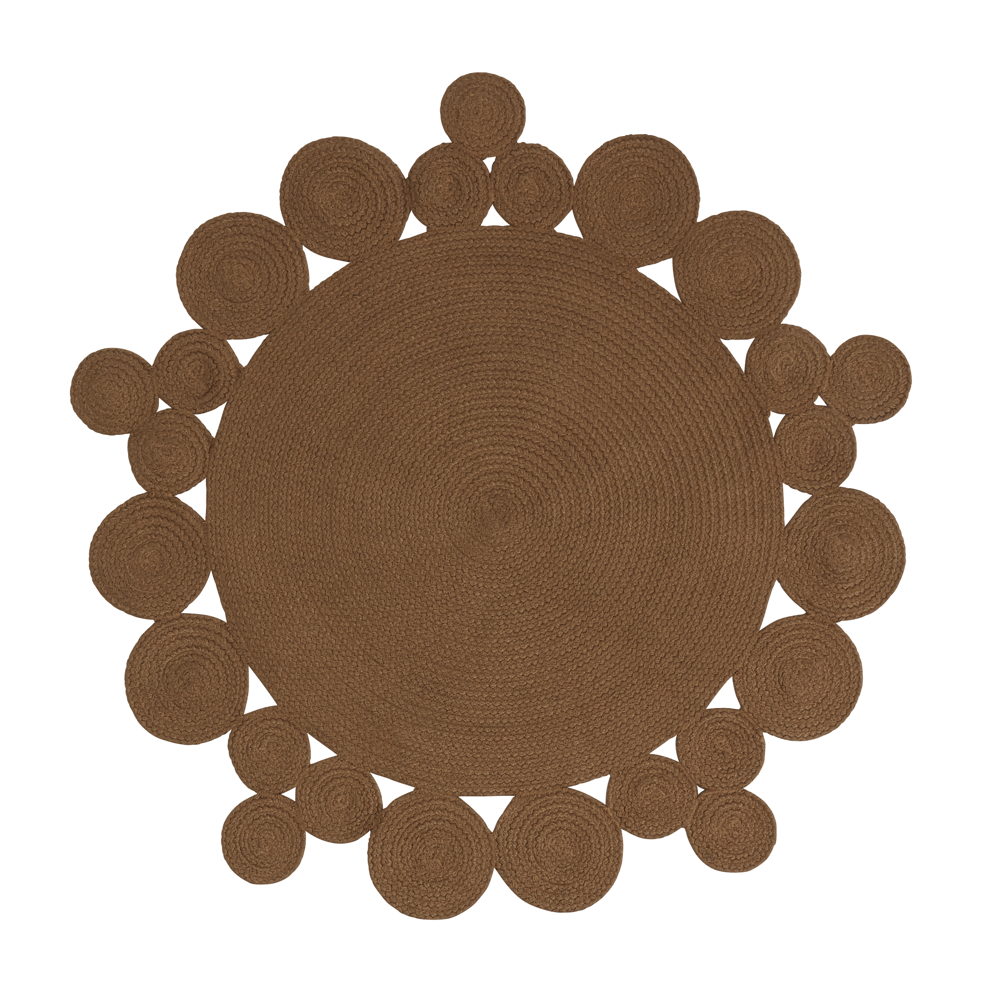 Habitat Round Natural Jute Rug, £35