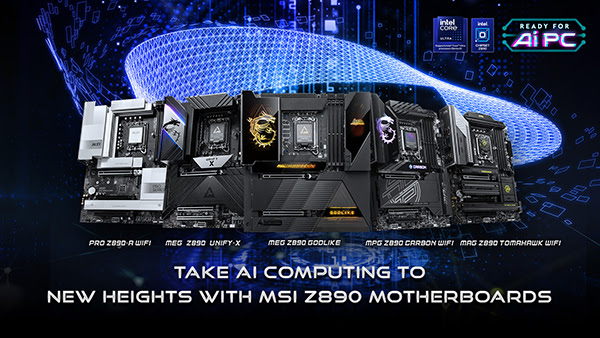 MSI präsentiert neue MSI Z890 Mainboards