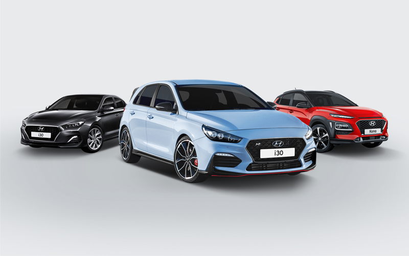 Hyundai i30 Fastback, i30 N & KONA