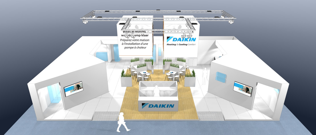 Daikin stelt innovaties voor op Batibouw