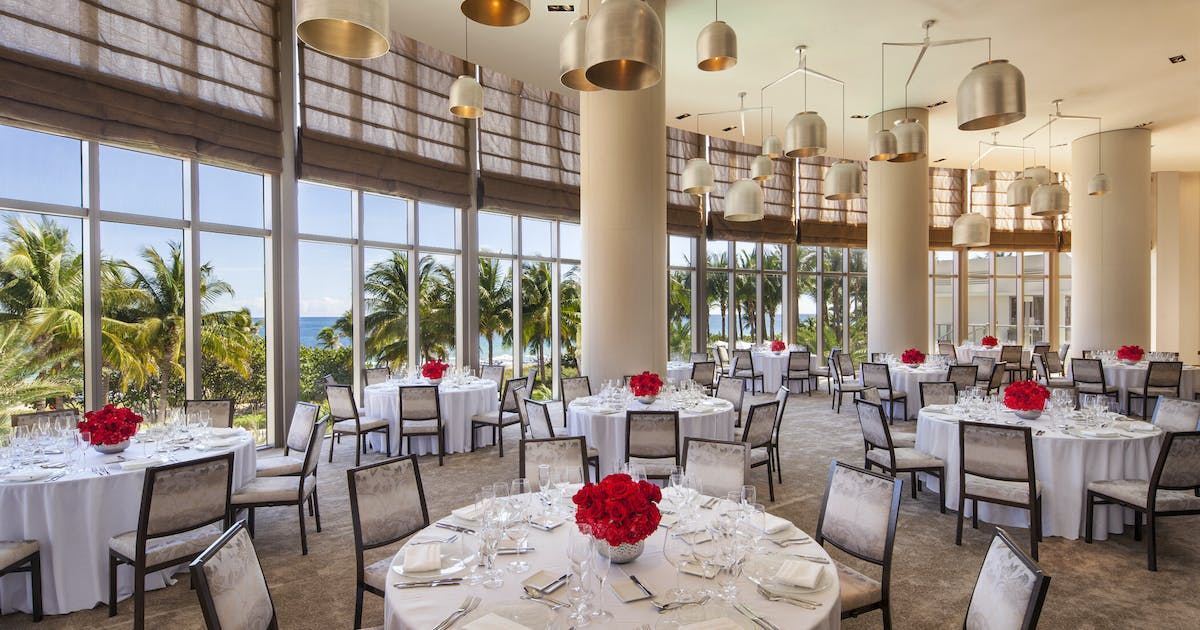 Ocean view ballroom, The St.Regis Bal Harbour