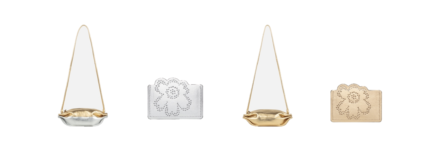 Karla Bag: $310, Pikku Karla Bag: $285, Imprint Cardholder: $175 Karla Bag: $310, Pikku Karla Bag: $285, Imprint Cardholder: $175