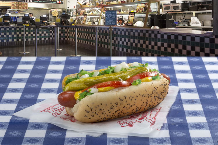 Portillo's Chicago Style Hot Dog