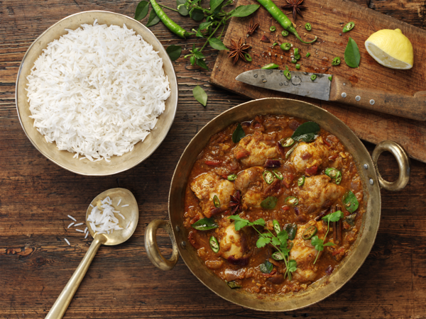 Tilda Rice Recipes - Healthy Chicken Curry