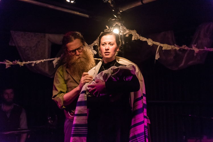 Ben Caplan and Mary Fay Coady in Old Stock: A Refugee Love Story / Photo by Stoo Metz