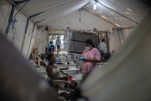 Chaos en Haïti : MSF appelle à intensifier urgemment les efforts de lutte contre la flambée de choléra