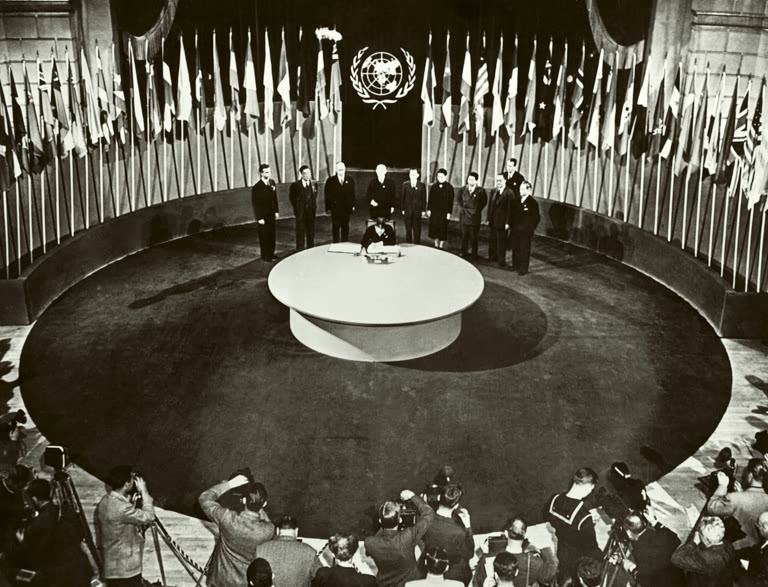 Founding of the United Nations. AKG75391 © akg-images