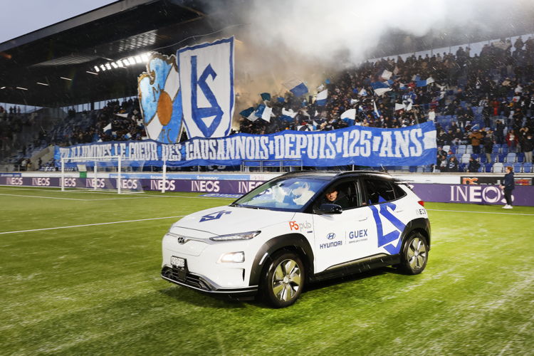 FC Lausanne-Sport, Garage Guex SA und Hyundai