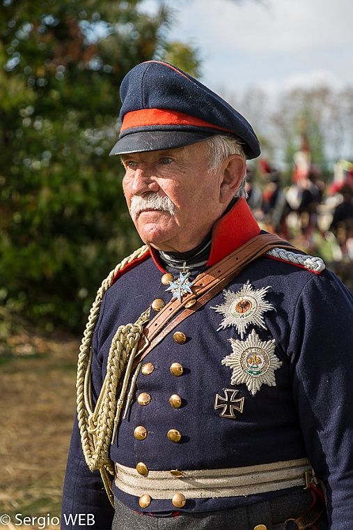 The hero of the Prussian army, General Field-Marshal Blücher, will be played by the German, Klaus Beckert 