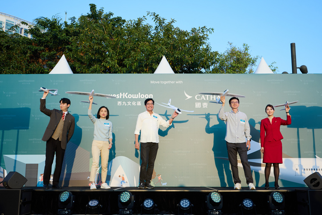 West Kowloon Cultural District Authority signs 3-year partnership with Cathay as its Exclusive Travel Partner