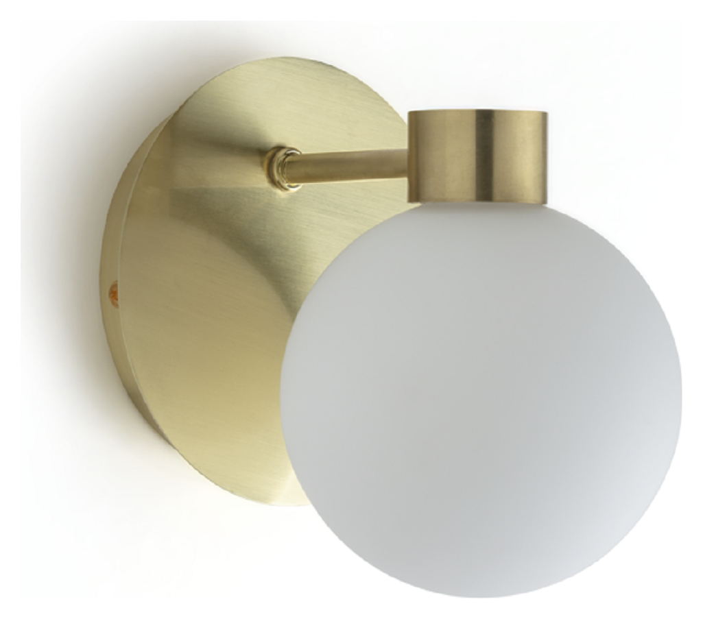 Habitat Salarino Opal Wall Light Brass, £30