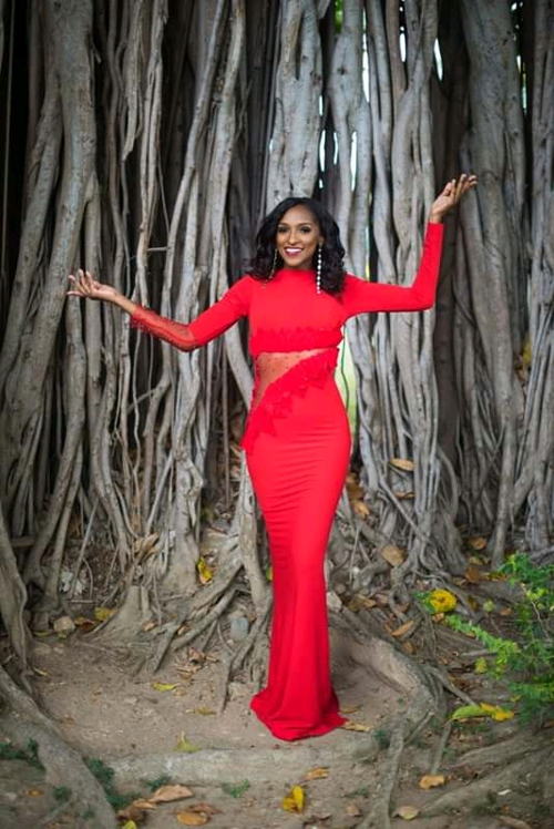 Design by Dominican Fashion Designer and President of the Fashion Association of Dominica - Mikkie Graham, owner of Bellanoir Fashion. Design by Dominican Fashion Designer and President of the Fashion Association of Dominica - Mikkie Graham, owner of Bellanoir Fashion.