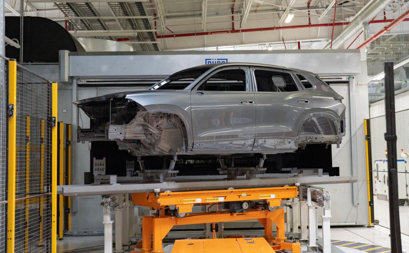 Hornos Transversales, Nueva Nave de Pintura Volkswagen de México