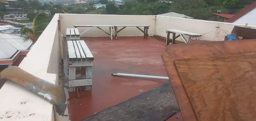 Captured Images from Hurricane Beryl. All Rights to the Owner.
