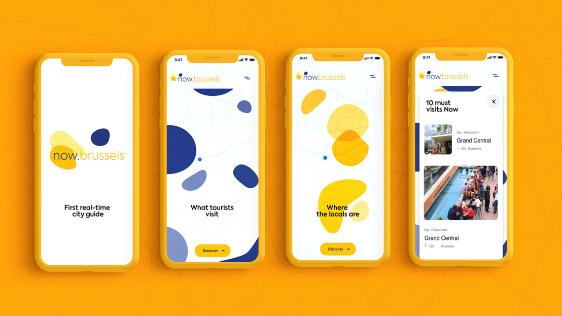Visit.brussels et FamousGrey lancent now.brussels, le premier guide gratuit en temps réel pour explorer la capitale en compagnie de ses habitants
