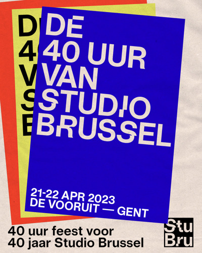 Studio Brussel viert 40ste verjaardag tijdens 'De 40 uur van Studio Brussel' in De Vooruit